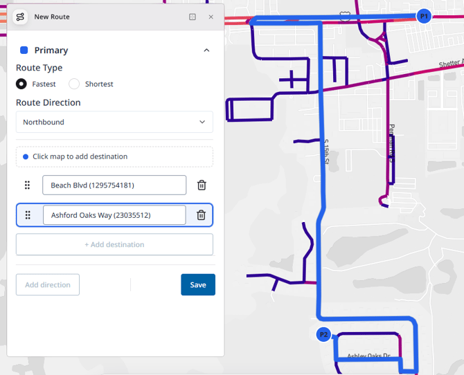 11_Route Selection Fastest